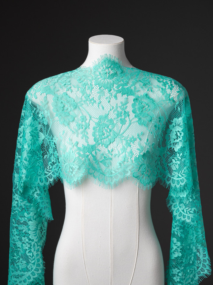 Кружево с ресничками Р417 (цена за купон 290см*31см)