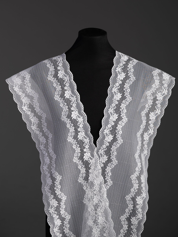 Эластичное кружево Э729п цвет молочный