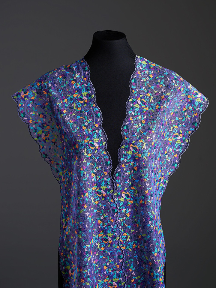 Эластичное кружево э735п микс