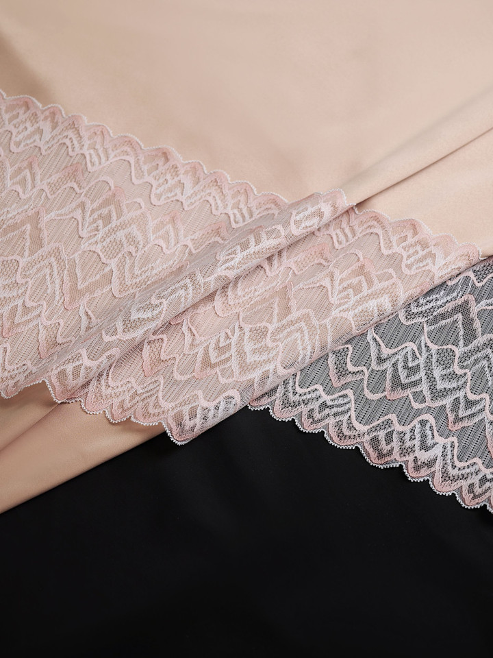 Эластичное кружево э738п микс