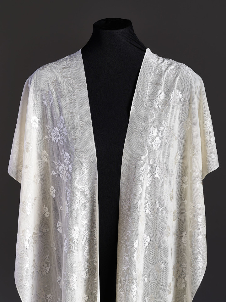 Эластичное полотно э722п экрю