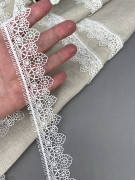 Кружево макраме М248 молочный Кружево макраме М248 молочный