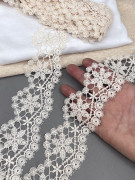 Кружево макраме М251 экрю