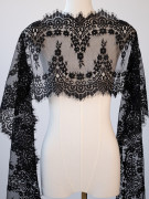 Отрезы Кружево с ресничками Р347 (цена за отрез 110см*30см)