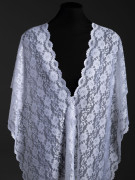 Эластичное кружево э727п цвет белый