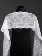 Эластичное кружево э728п молочный