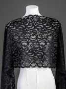 Эластичное кружево э701п цвет чёрный