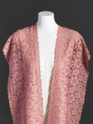 Эластичное кружево 632п цвет розово-терракотовый