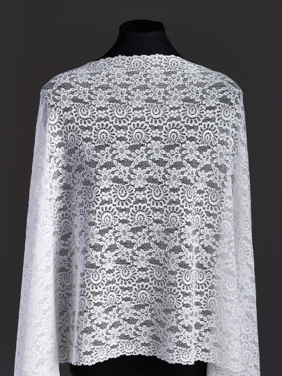 Эластичное полотно э723п белый