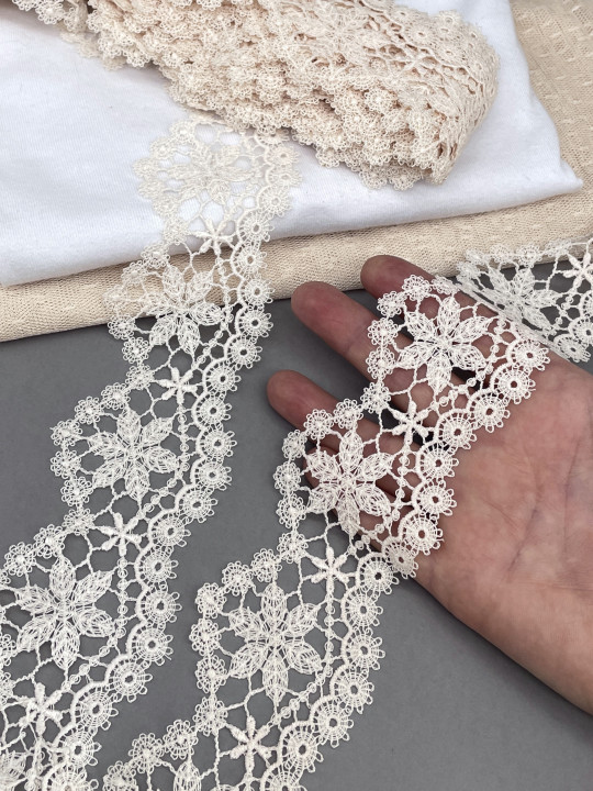 Кружево макраме М251 экрю