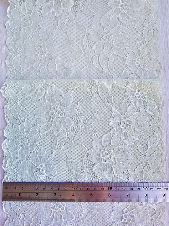Эластичное кружево э506п цвет бледно-мятный