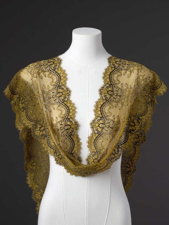 Эластичное кружево Э580_1п цвет хаки