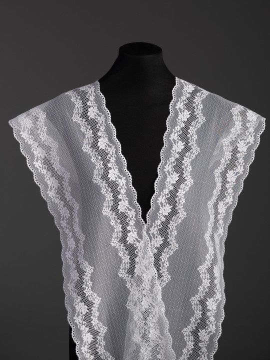 Эластичное кружево Э729п цвет молочный