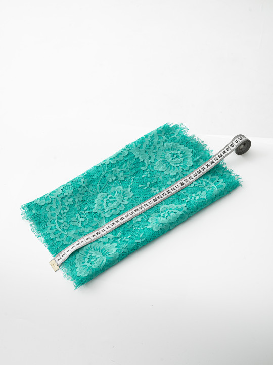 Кружево с ресничками Р417 (цена за купон 290см*31см)