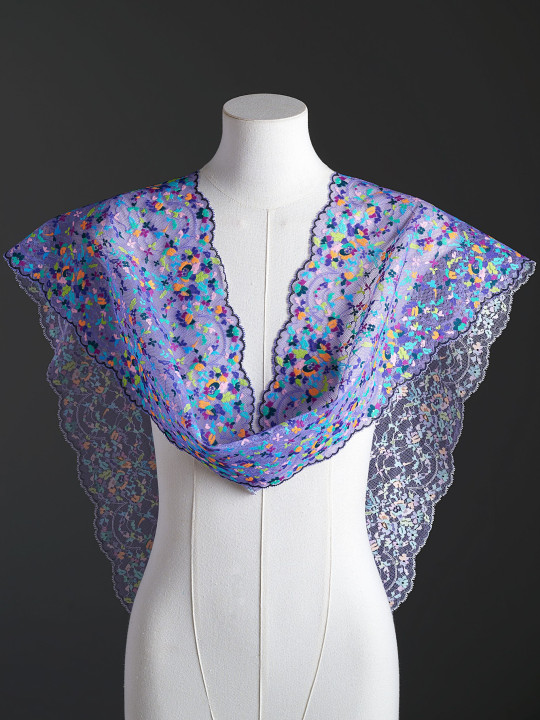 Эластичное кружево э735п микс