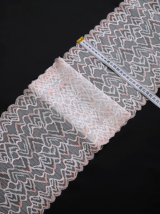 Эластичное кружево э738п микс