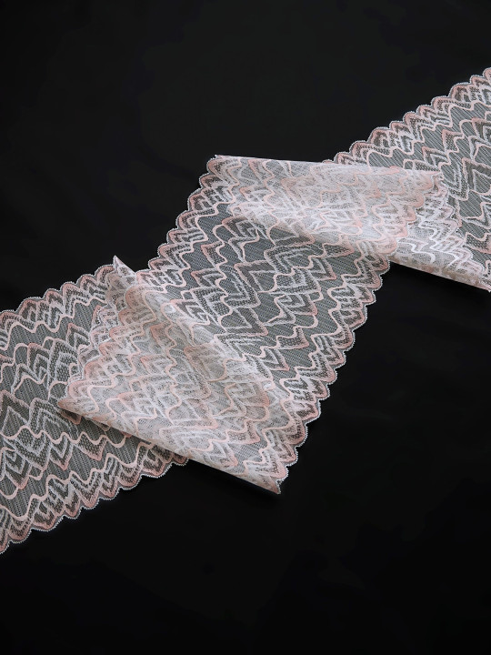 Эластичное кружево э738п микс