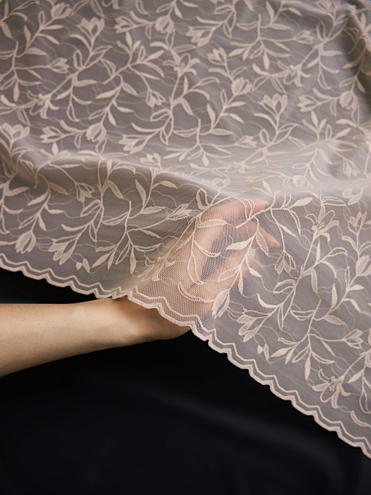 Эластичное полотно э737п бежевый