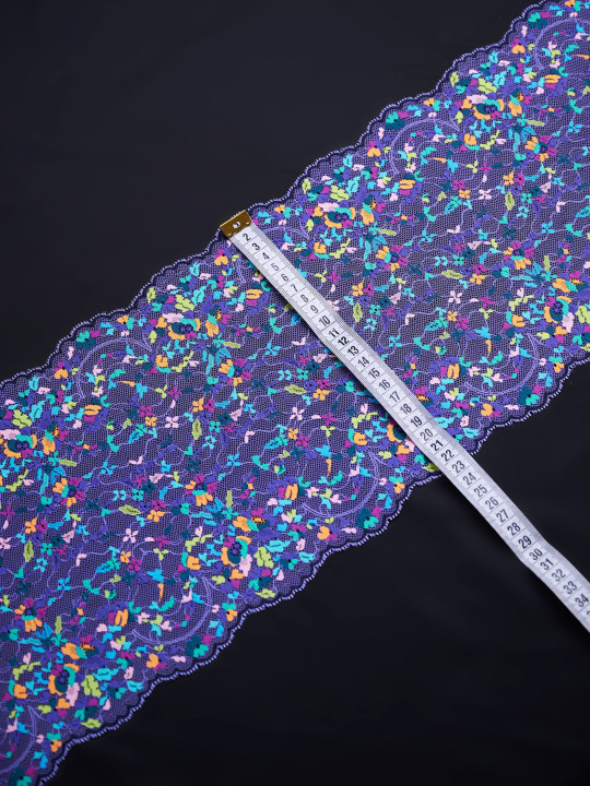 Эластичное кружево э735п микс