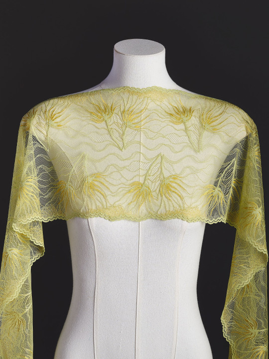 Эластичное кружево э489п цвет салатовый