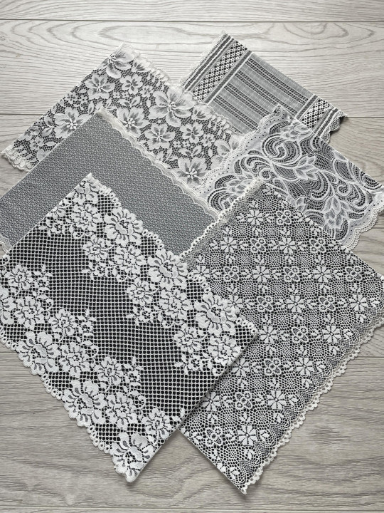 Набор эластичных кружев 7, 5м (5 отрезов по 1, 5м)