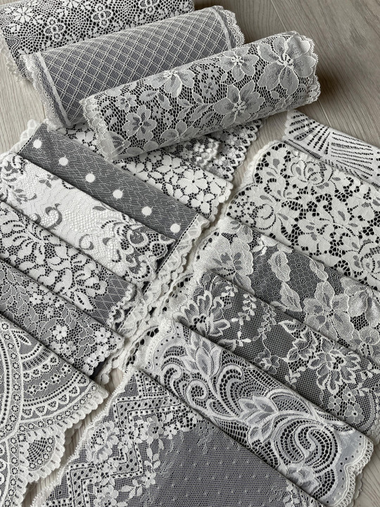 Набор эластичных кружев 7, 5м (5 отрезов по 1, 5м)