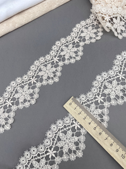 Кружево макраме М251 экрю